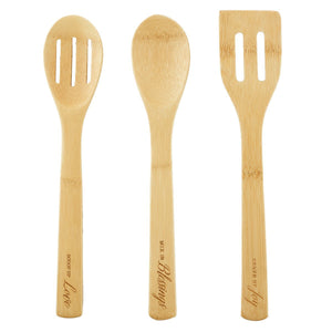 Love, Blessings, Joy Wooden Spoon Set