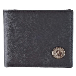 Strong and Courageous Leather Wallet 