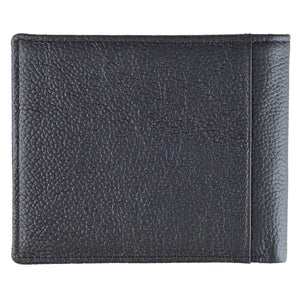 Strong and Courageous Leather Wallet Back