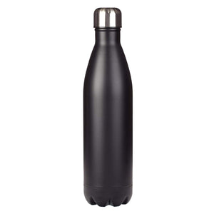 Strong and Courageous Stainless Steel Water Bottle Back