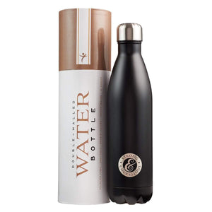 Strong and Courageous Stainless Steel Water Bottle with Gift Box