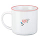 Love Never Fails Coffee Mug Back