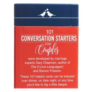 101 Conversation Starters for Couples Back