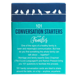 101 Conversation Starters for Families Back