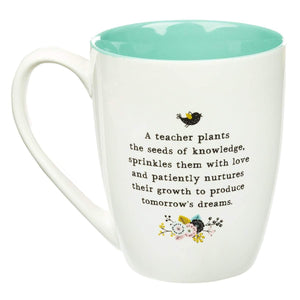 World's Greatest Teacher Coffee Mug Back