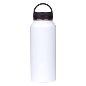 Amazing Grace Wide Mouth Stainless Steel Water Bottle - Back