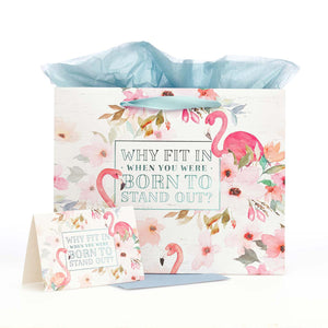  Why Fit In Gift Bag Set with Card, Envelope and Tissue