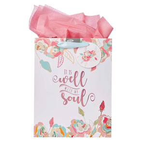 Well With My Soul Gift Bag Set with Gift Tag and Tissue