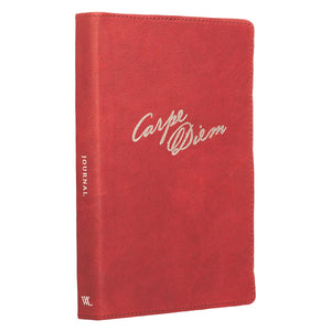 Carpe Diem Leather Journal side 