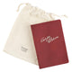 Carpe Diem Leather Journal with drawstring cloth bag