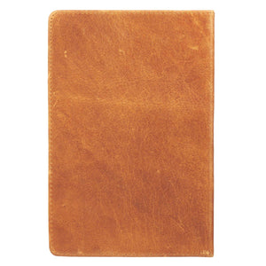 Leather Journal Amor Vincit Omnia Love Conquers All back