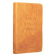 Leather Journal Amor Vincit Omnia Love Conquers All side view