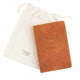 Leather Journal Amor Vincit Omnia Love Conquers All with cloth bag