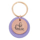 Be Brave Rose Gold Keychain