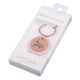 Be Grateful Rose Gold Keychain in Acetate Box