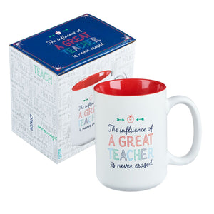 A Great Teacher Coffee Mug with Box