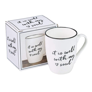 It Is Well With My Soul Coffee Mug with Gift Box