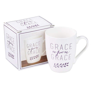 Grace Upon Grace Coffee Mug with Gift Box