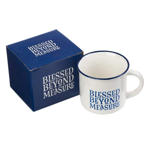 Blessed Beyond Measure Coffee Mug with Gift Box
