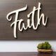 Faith - Laser Cutout Wall Art