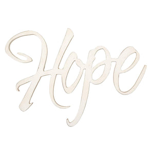 Hope - Laser Cutout Wall Art