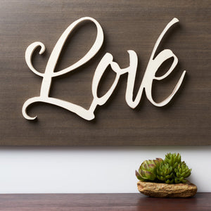 Love - Laser Cutout Wall Art