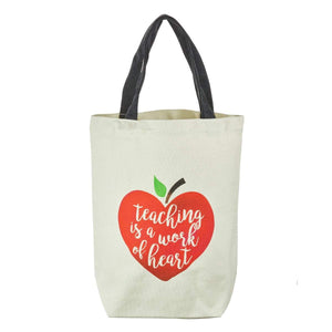 Teaching Is a Work of Heart Tote Bag