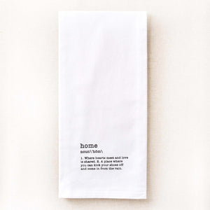 Home Definition Tea Towel