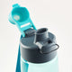 Let Your Light Shine Teal Water Bottle Lid