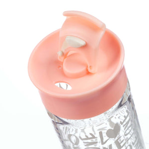 Love Glass Water Bottle Lid