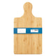 Bamboo Cutting Board with Handle: Bless the Food Before Us Back