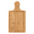 Bamboo Cutting Board with Handle: Bless the Food Before Us