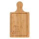 Bamboo Cutting Board with Handle: Bless the Food Before Us